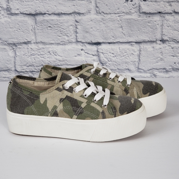 Steve Madden Emmi Camo platform sneakers - Picture 2 of 8